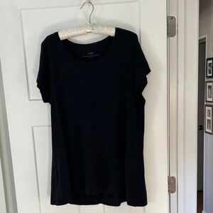 J. Jill Pure Jill-Neck Elliptical Tee